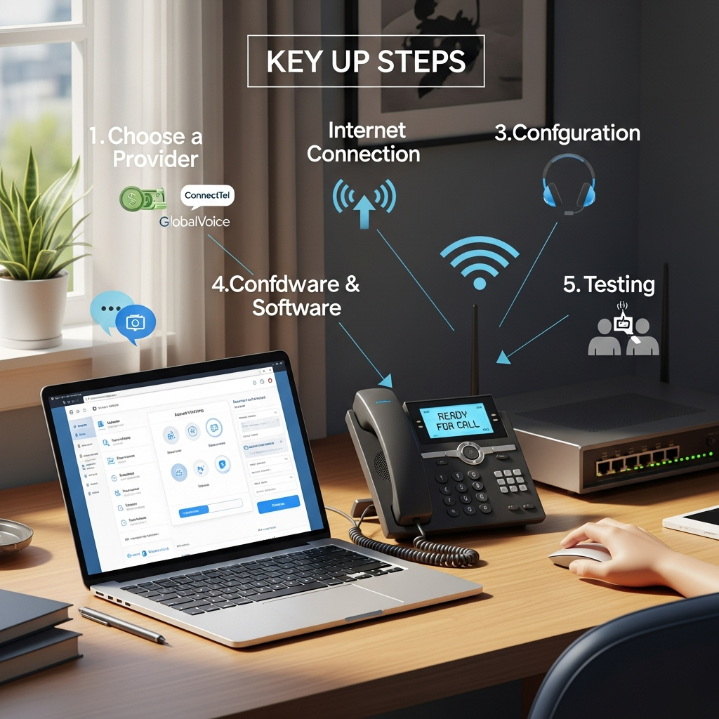 نکات مهم درباره نصب و راه‌اندازی ویپ (VoIP) – راهنمای کامل ۱۴۰۴